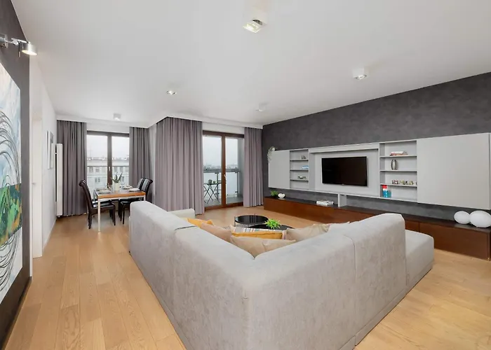 Mokotow Luxury With Parking Air Conditioning By Renters Prestige Lägenhet *